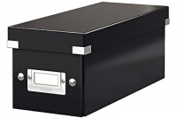 LEITZ Click & Store Ablagebox CD, 60410095, 143x136x352mm schwarz
