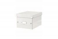 LEITZ Click & Store Ablagebox A5, 60430001, zusammenklappbar weiss