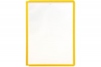 DURABLE Plaque-pochettes Sherpa A4 jaune, 5606/04