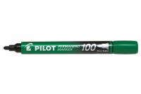 PILOT Permanent Marker 100 1mm, SCA-100-G, Rundspitze grün