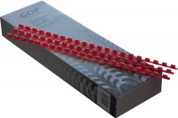 GOP Plastikbinderücken 6mm, rot 100 Stück, 020723