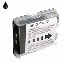 Tintenpatrone schwarz, 25 ml. kompatibel zu Brother LC-970BK, LC-1000BK