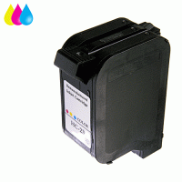 Tintenpatrone farbig, 35 ml. kompatibel zu HP C1823DE