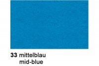 URSUS Carton affiche 48x68cm 380g, bleu, 1002533