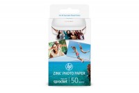 HP ZINK Photo Paper 50 Blatt, 1DE37A, Sticky-Backed 5x7,6cm