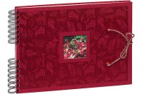 EXACOMPTA Album Krea 32x22cm rouge 50 pages, 16032E