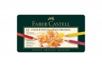 FABER-CASTELL Farbstift Polychromos, 110012, 12er Metalletui FABER-CASTELL Farbstift Polychromos, 110012, 12er Metalletui