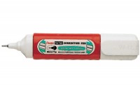 PENTEL Stylo correct. F blanc 12ml, ZLC31-WH