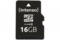 INTENSO Micro SDHC Card 16GB Class 10, 3413470