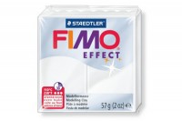 FIMO Pâte à modeler Effect 57g blanc translucent, 11110014