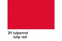 URSUS Carton affiche 68x96cm 380g, rouge, 1001521