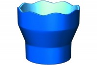 FABER-CASTELL Wasserbecher CLIC & GO, 181510, blau, für Pinsel