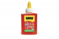 UHU Glitter Glue rouge, 49920
