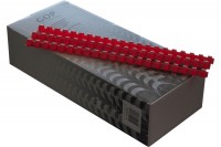 GOP Plastikbinderücken 12mm, rot 100 Stück, 020738