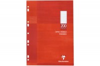 CLAIREFONTAINE RB Insert A4 seyes 100 feuilles, 4711