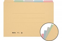 BIELLA Dossiers-répertoire A4 couleurs ass.,190 flls. 5 pcs., 325432.00