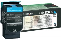 LEXMARK Cartouche toner return cyan C544/X544 4000 pages, C544X1CG
