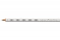 FABER-CASTELL Farbstifte Jumbo GRIP, 110901, weiss